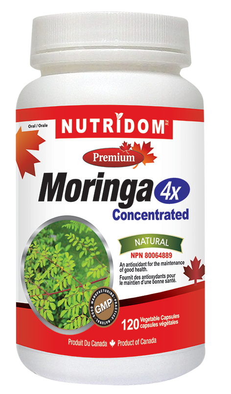 NUTRIDOM MORINGA CAPSULE 4X CONCENTRATED